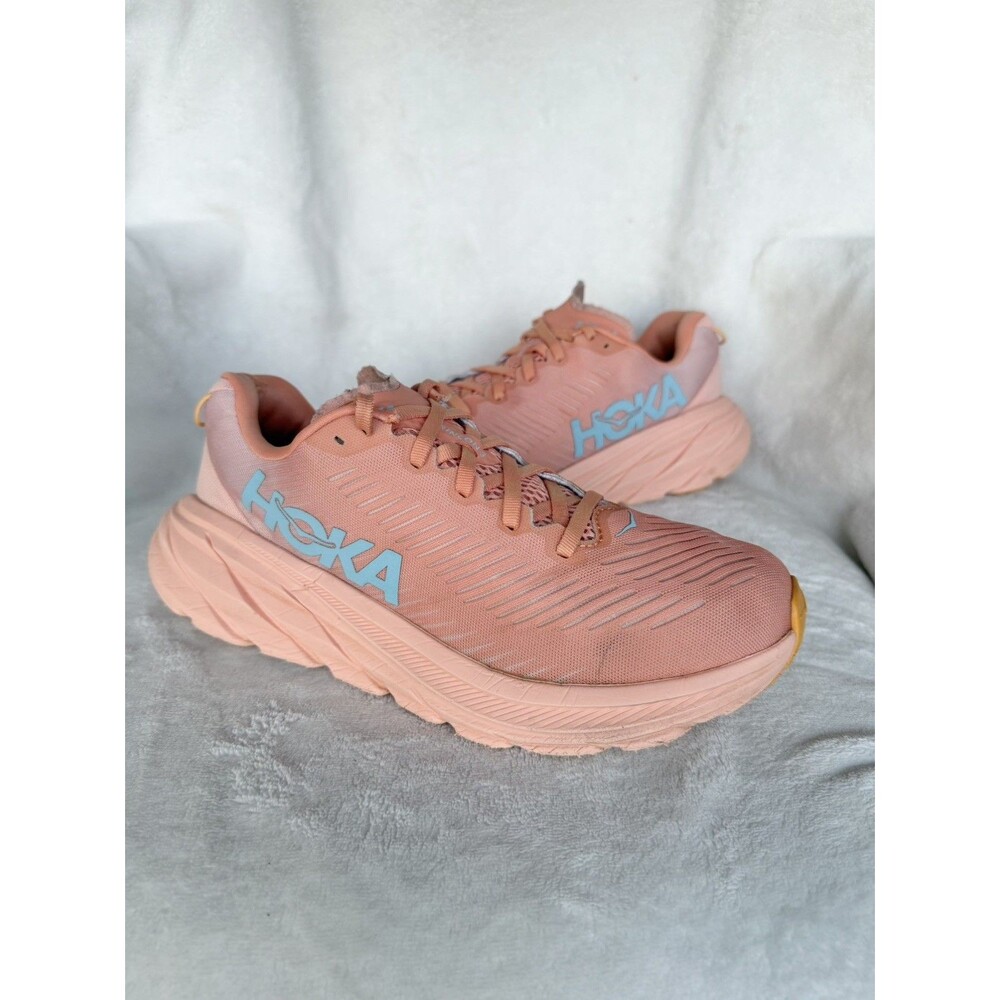 HOKA Women’s Running Shoes Peach/Coral Size 8.5 Athletic Sneakers
